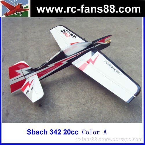 30% Sbach 342 65" 20CC Gasoline Airplane A Color